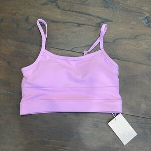 Wilo Rib Strappy Bra in Lilac